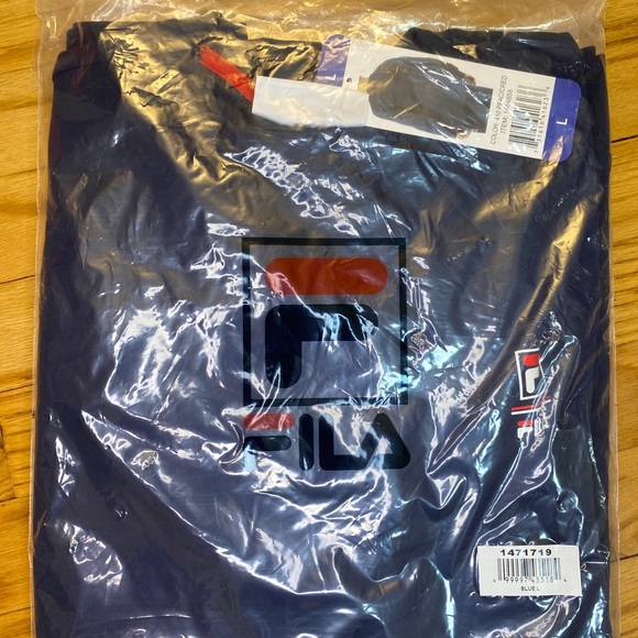 FILA Mens Long Sleeve Crew Neck Lightweight Sweats - Picture 2 of 5